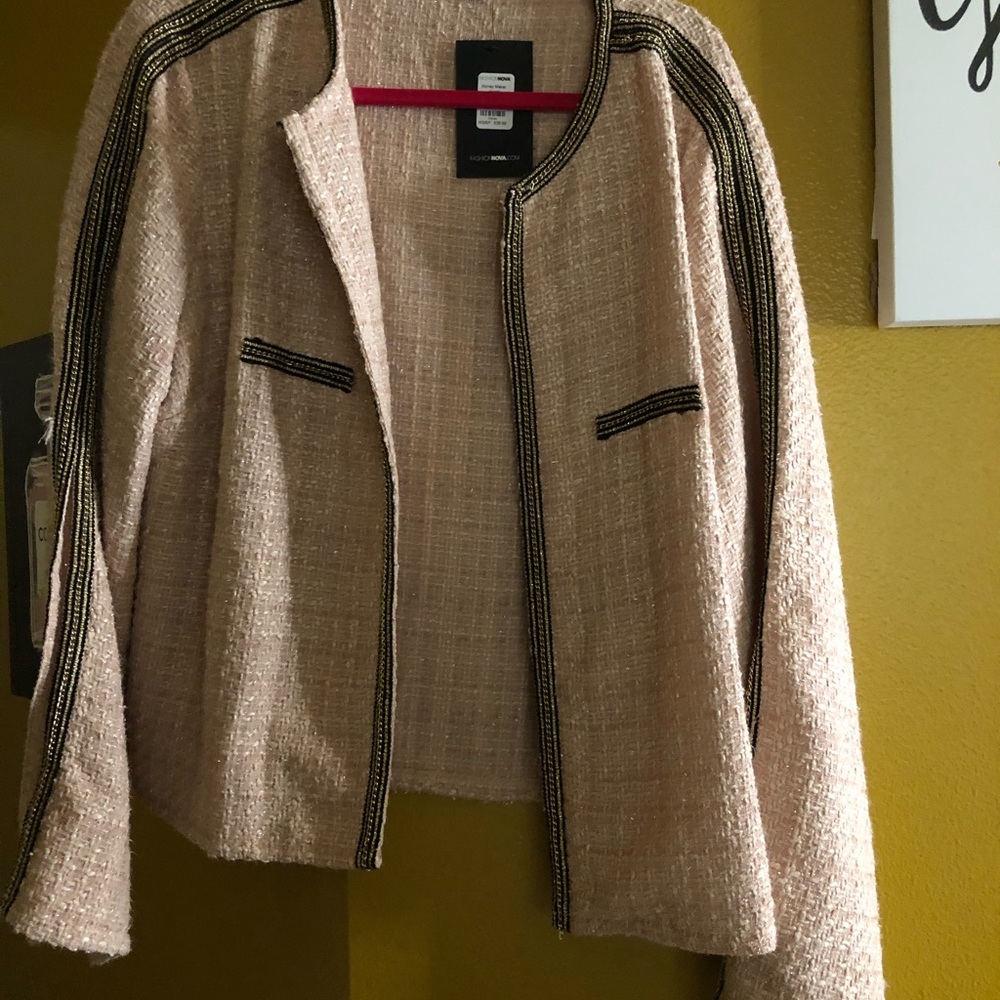 A “tweed” jacket